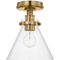 VISUAL COMFORT SIGNATURE, PARKINGTON CONICAL FLUSH MOUNT, FLUSH MOUNT CEILING LIGHTS
