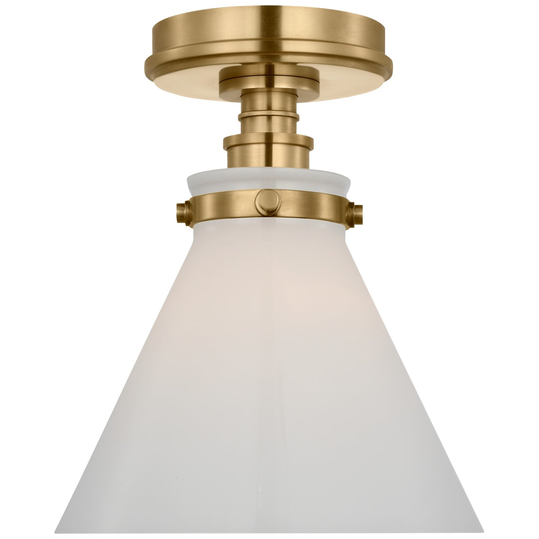 VISUAL COMFORT SIGNATURE, PARKINGTON CONICAL FLUSH MOUNT, FLUSH MOUNT CEILING LIGHTS