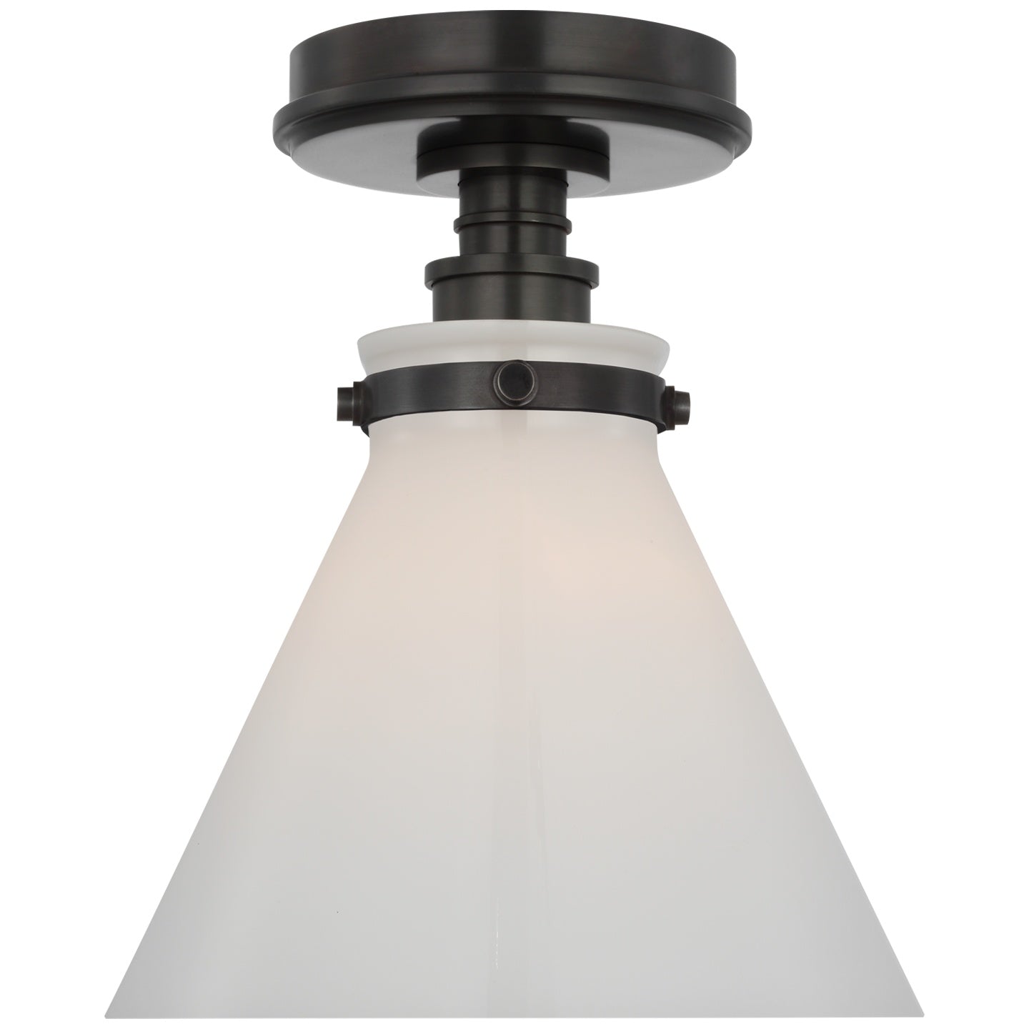 VISUAL COMFORT SIGNATURE, PARKINGTON CONICAL FLUSH MOUNT, FLUSH MOUNT CEILING LIGHTS