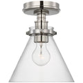VISUAL COMFORT SIGNATURE, PARKINGTON CONICAL FLUSH MOUNT, FLUSH MOUNT CEILING LIGHTS