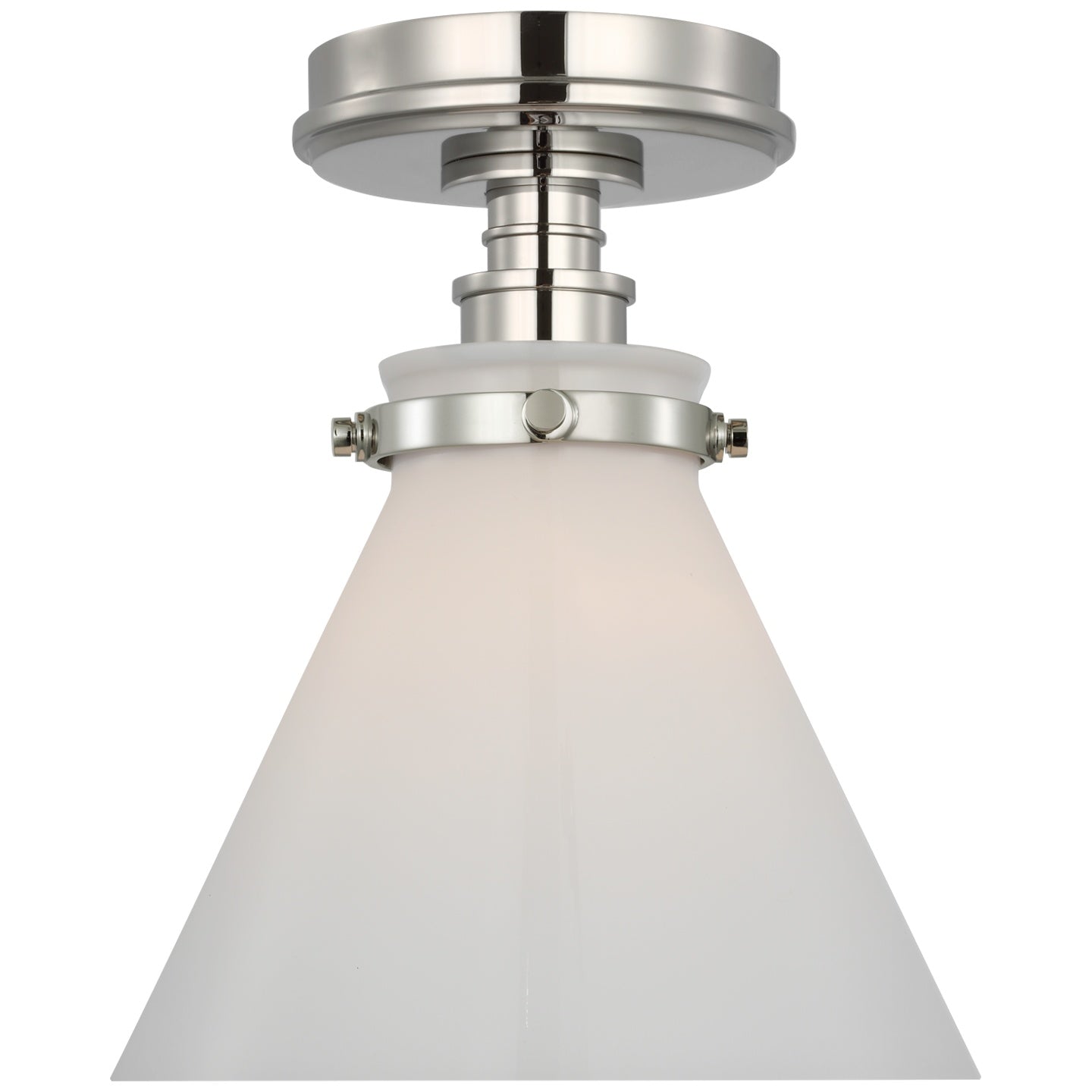 VISUAL COMFORT SIGNATURE, PARKINGTON CONICAL FLUSH MOUNT, FLUSH MOUNT CEILING LIGHTS