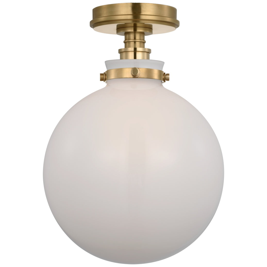 VISUAL COMFORT SIGNATURE, PARKINGTON GLOBE FLUSH MOUNT, FLUSH MOUNT CEILING LIGHTS
