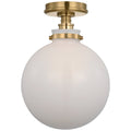 VISUAL COMFORT SIGNATURE, PARKINGTON GLOBE FLUSH MOUNT, FLUSH MOUNT CEILING LIGHTS