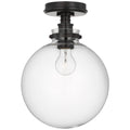 VISUAL COMFORT SIGNATURE, PARKINGTON GLOBE FLUSH MOUNT, FLUSH MOUNT CEILING LIGHTS