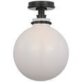 VISUAL COMFORT SIGNATURE, PARKINGTON GLOBE FLUSH MOUNT, FLUSH MOUNT CEILING LIGHTS