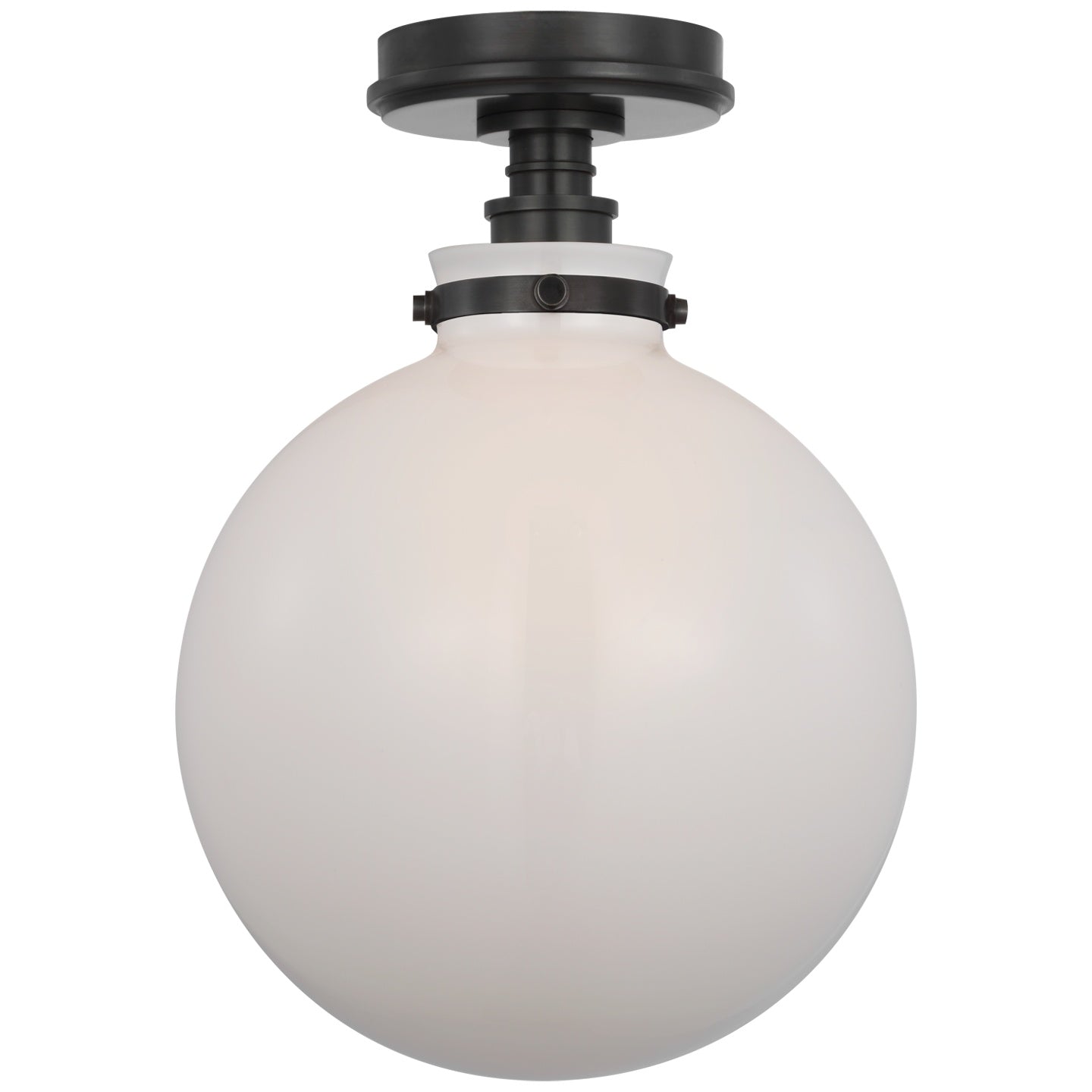 VISUAL COMFORT SIGNATURE, PARKINGTON GLOBE FLUSH MOUNT, FLUSH MOUNT CEILING LIGHTS