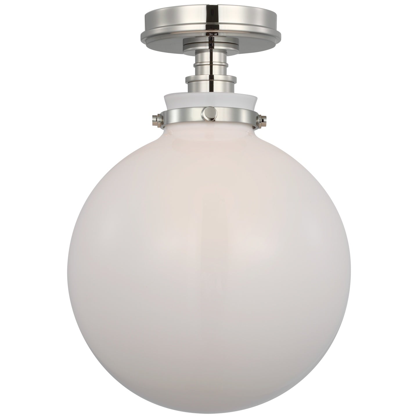 VISUAL COMFORT SIGNATURE, PARKINGTON GLOBE FLUSH MOUNT, FLUSH MOUNT CEILING LIGHTS