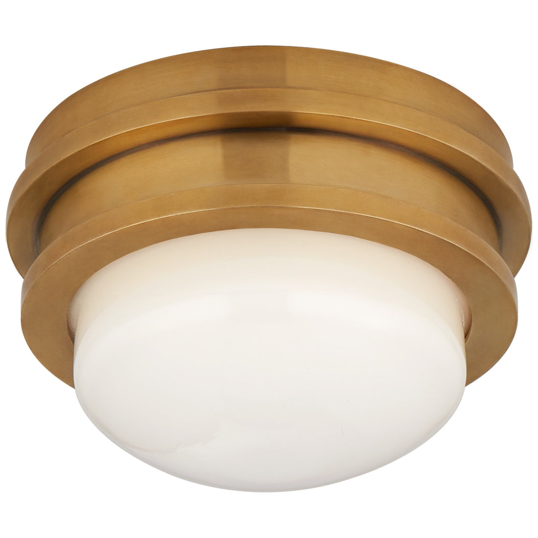 VISUAL COMFORT SIGNATURE, LAUNCETON SOLITAIRE FLUSH MOUNT, FLUSH MOUNT CEILING LIGHTS