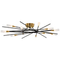 VISUAL COMFORT SIGNATURE, STELLAR RADIAL SEMI-FLUSH MOUNT, FLUSH MOUNT CEILING LIGHTS