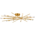 VISUAL COMFORT SIGNATURE, STELLAR RADIAL SEMI-FLUSH MOUNT, FLUSH MOUNT CEILING LIGHTS