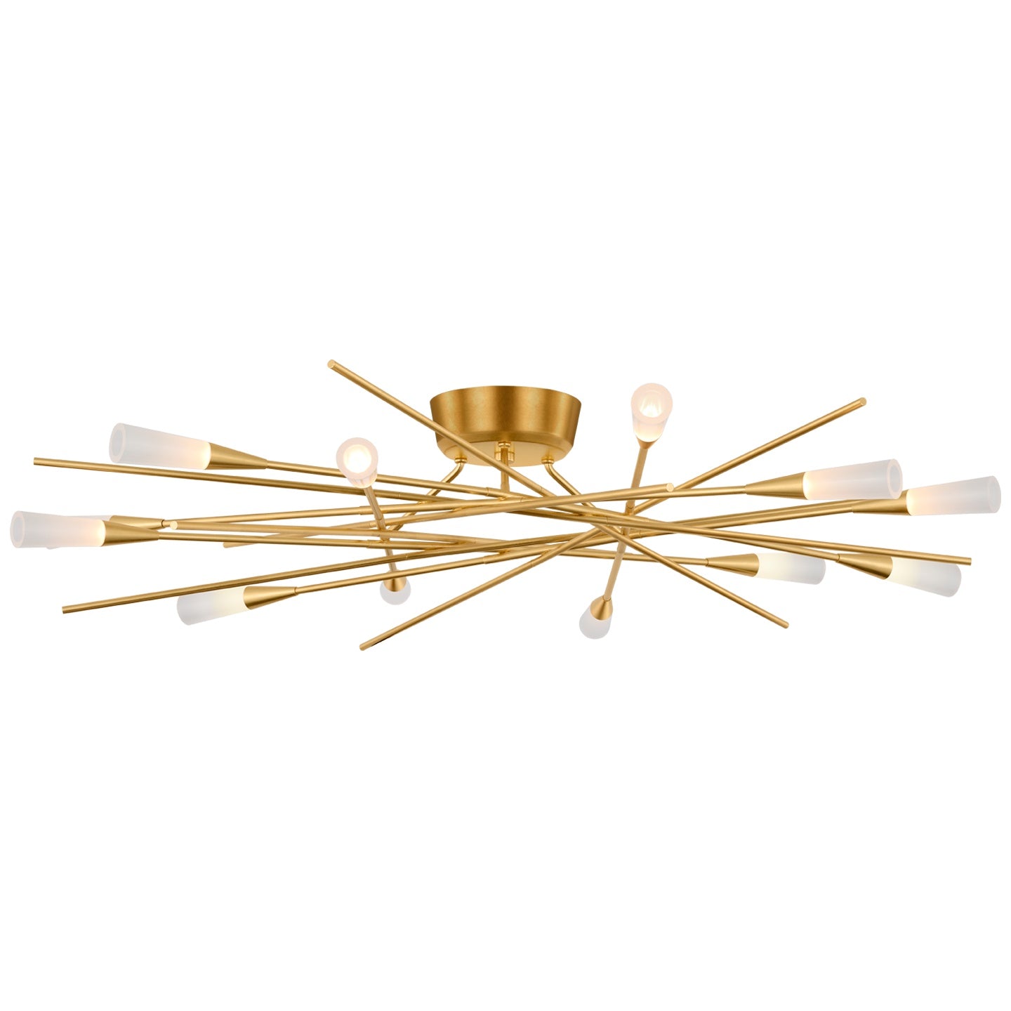 VISUAL COMFORT SIGNATURE, STELLAR RADIAL SEMI-FLUSH MOUNT, FLUSH MOUNT CEILING LIGHTS