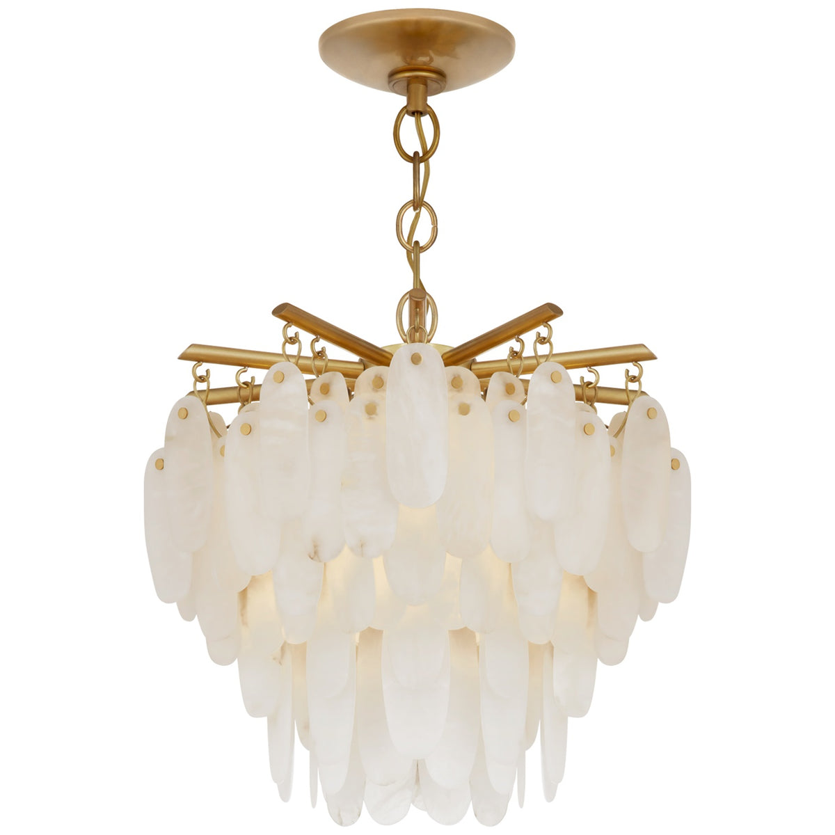 VISUAL COMFORT SIGNATURE, CORA SEMI-FLUSH MOUNT CHANDELIER, CHANDELIER LIGHT