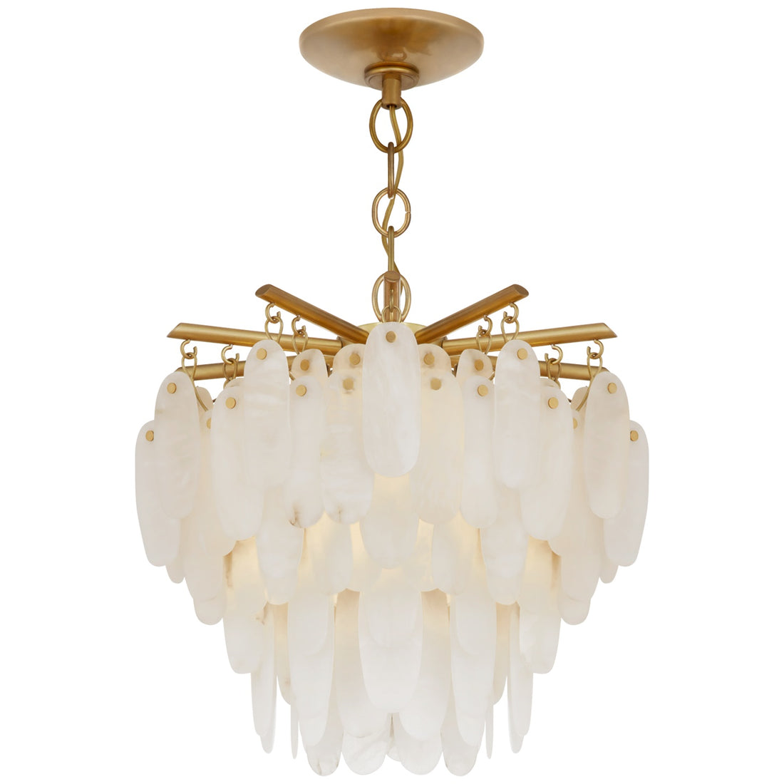 VISUAL COMFORT SIGNATURE, CORA SEMI-FLUSH MOUNT CHANDELIER, CHANDELIER LIGHT
