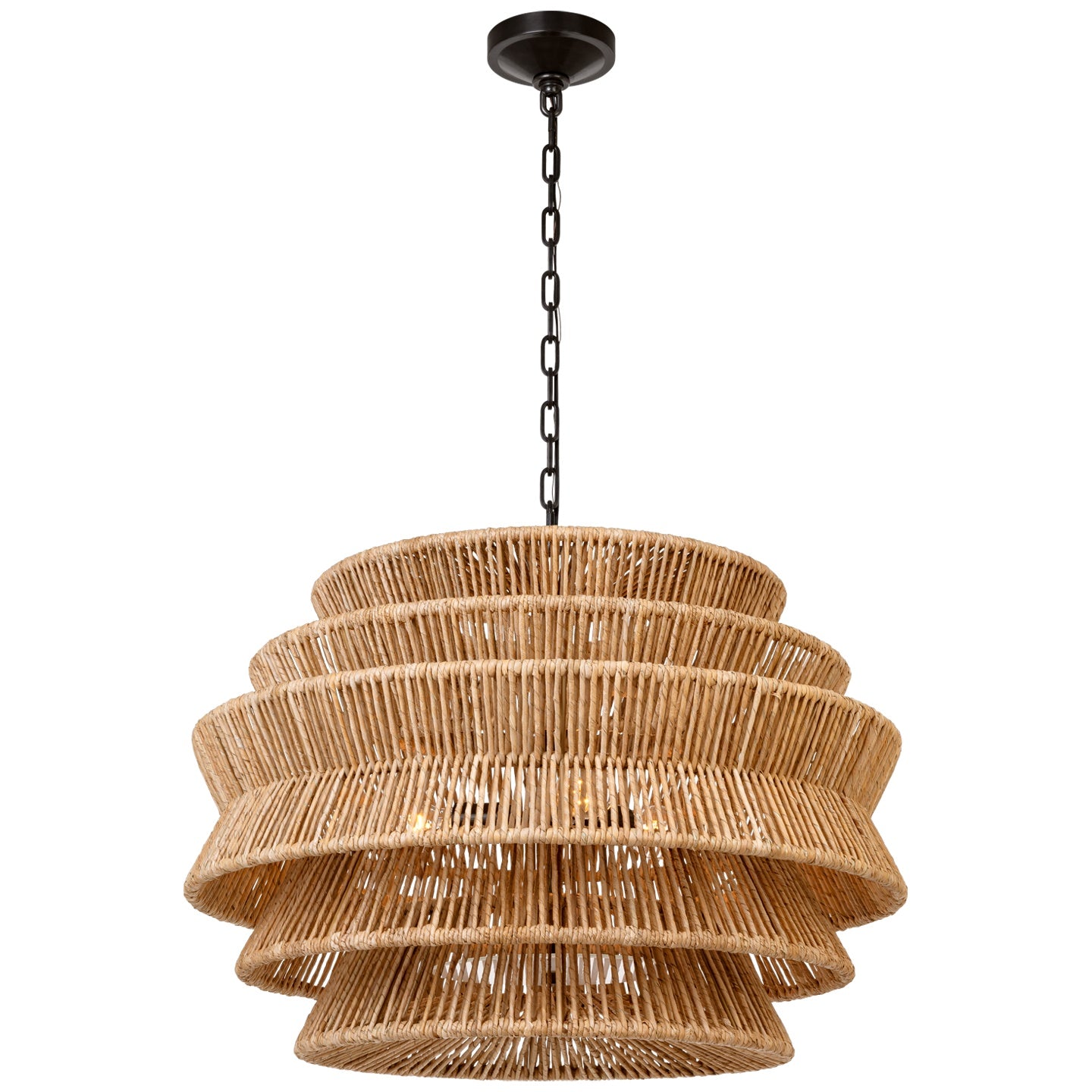 VISUAL COMFORT SIGNATURE, ANTIGUA DRUM CHANDELIER, CHANDELIER LIGHT