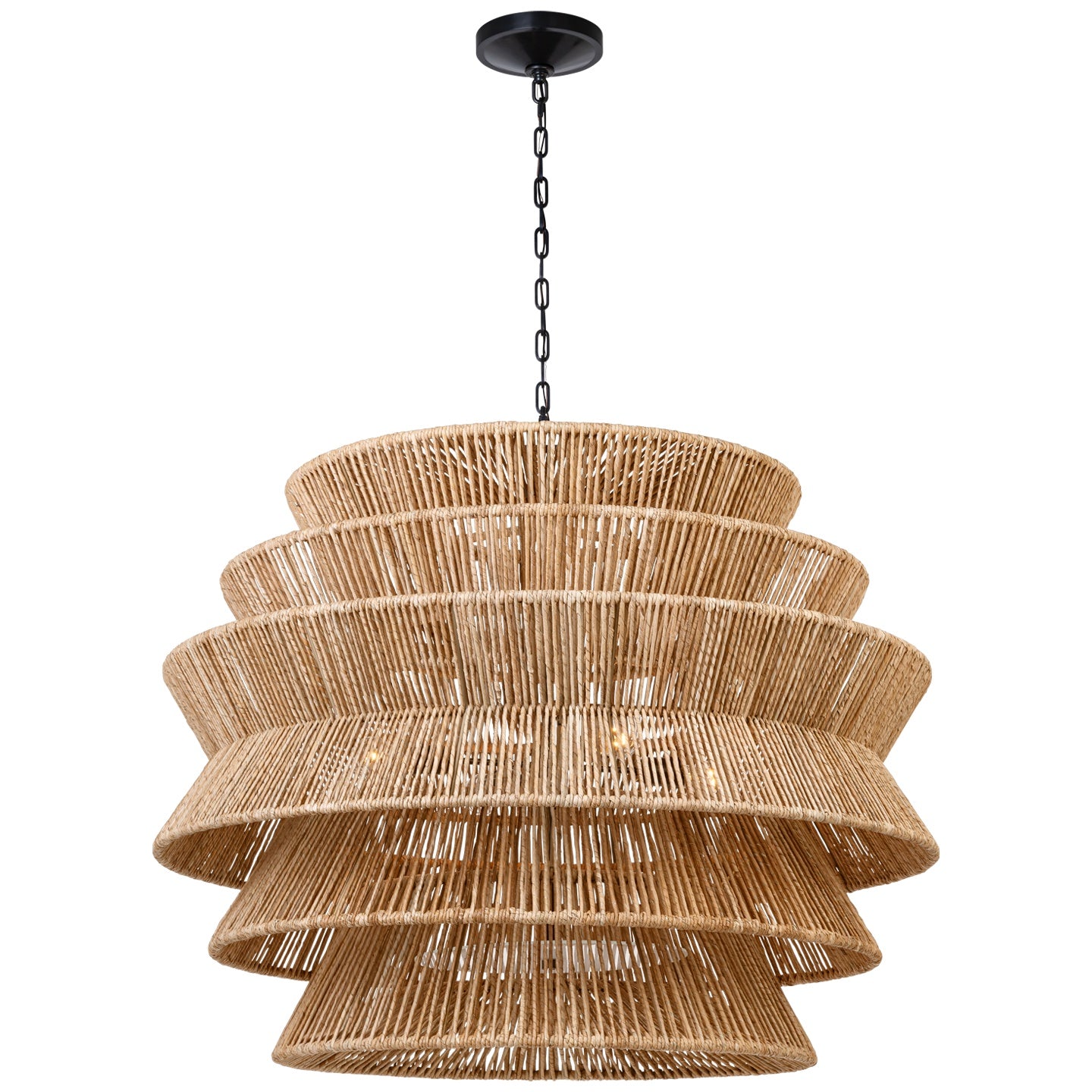 VISUAL COMFORT SIGNATURE, ANTIGUA DRUM CHANDELIER, CHANDELIER LIGHT