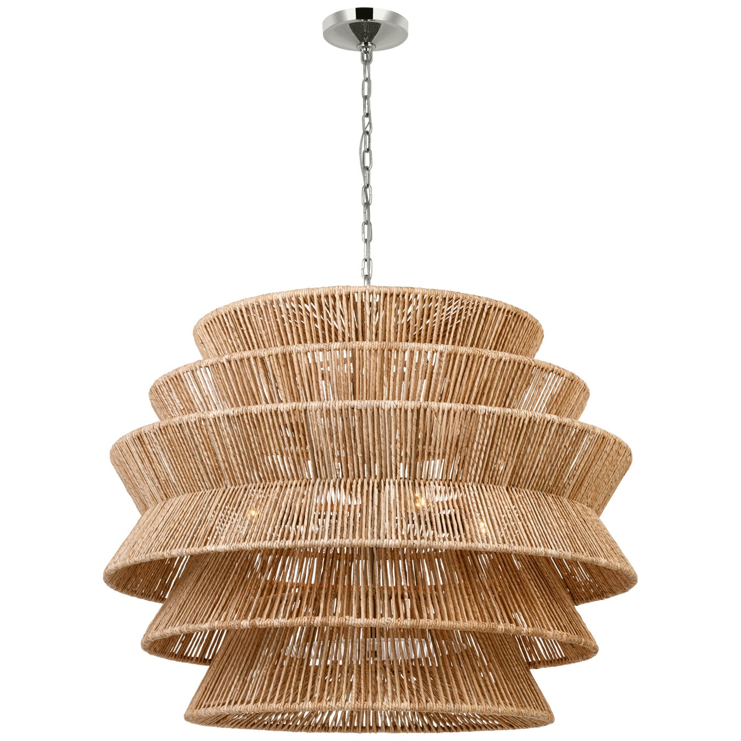 VISUAL COMFORT SIGNATURE, ANTIGUA DRUM CHANDELIER, CHANDELIER LIGHT