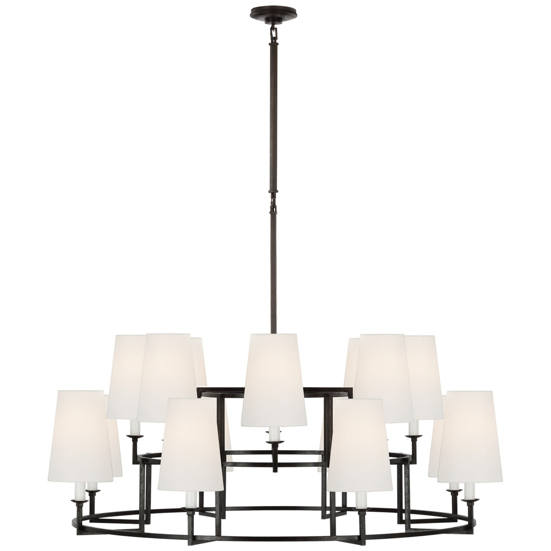 VISUAL COMFORT SIGNATURE, MODICA XL RING CHANDELIER, CHANDELIER LIGHT