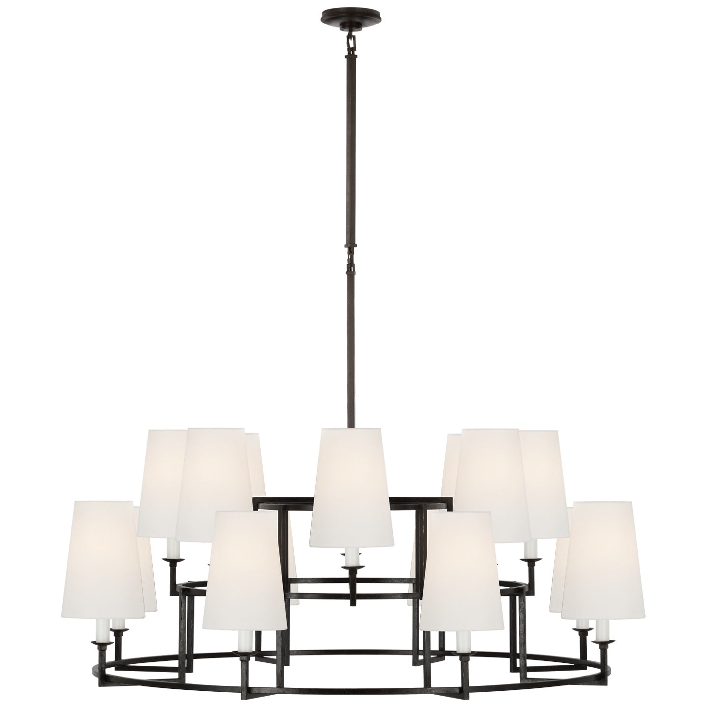 VISUAL COMFORT SIGNATURE, MODICA XL RING CHANDELIER, CHANDELIER LIGHT