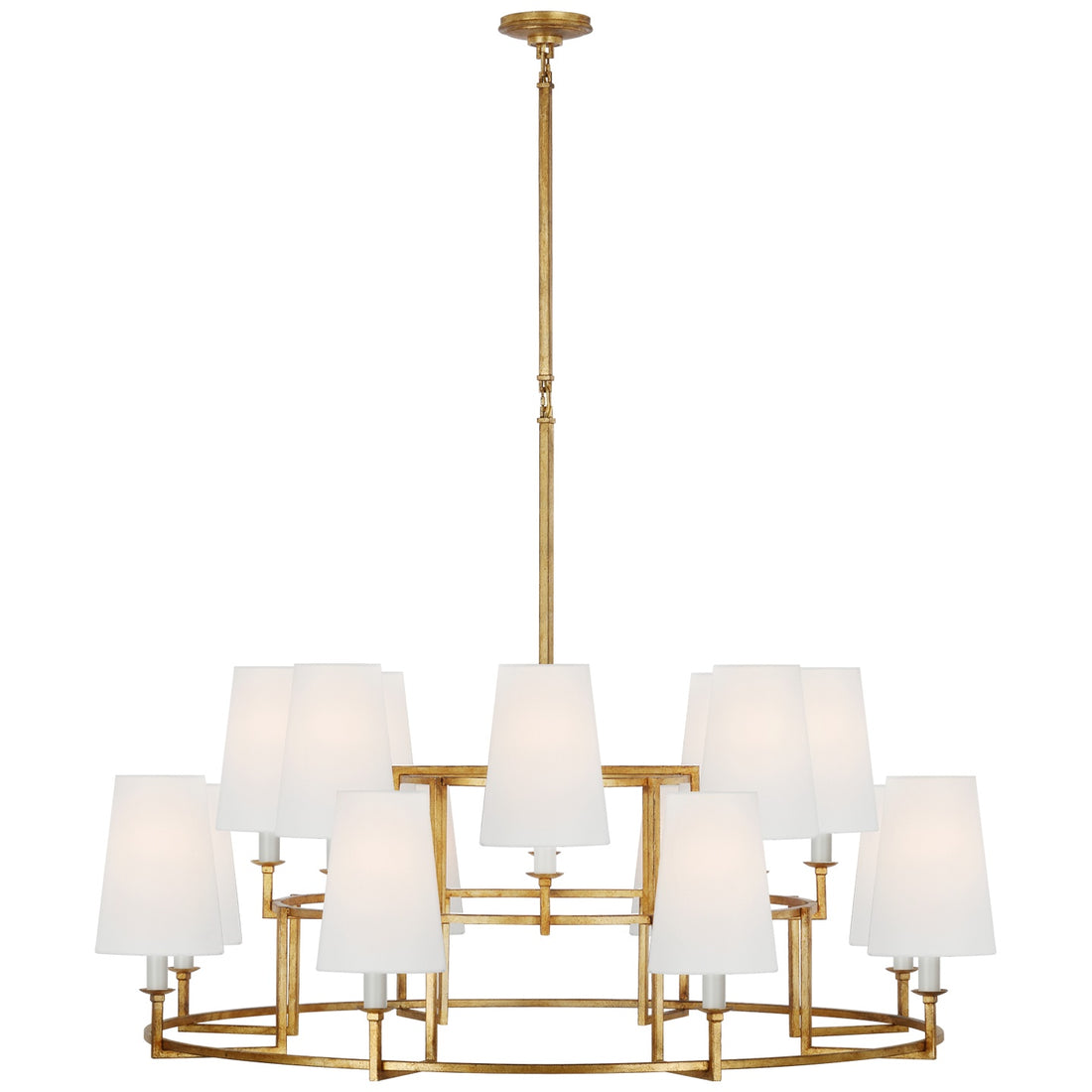 VISUAL COMFORT SIGNATURE, MODICA XL RING CHANDELIER, CHANDELIER LIGHT