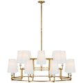 VISUAL COMFORT SIGNATURE, MODICA XL RING CHANDELIER, CHANDELIER LIGHT