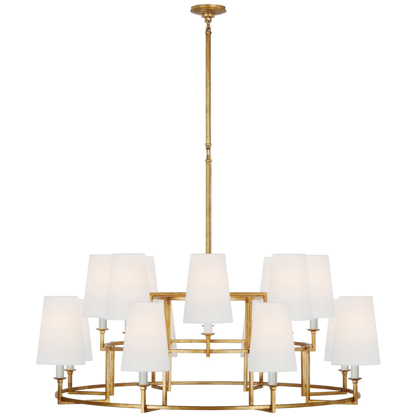 VISUAL COMFORT SIGNATURE, MODICA XL RING CHANDELIER, CHANDELIER LIGHT