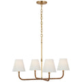 VISUAL COMFORT SIGNATURE, BASDEN SINGLE TIER CHANDELIER, CHANDELIER LIGHT