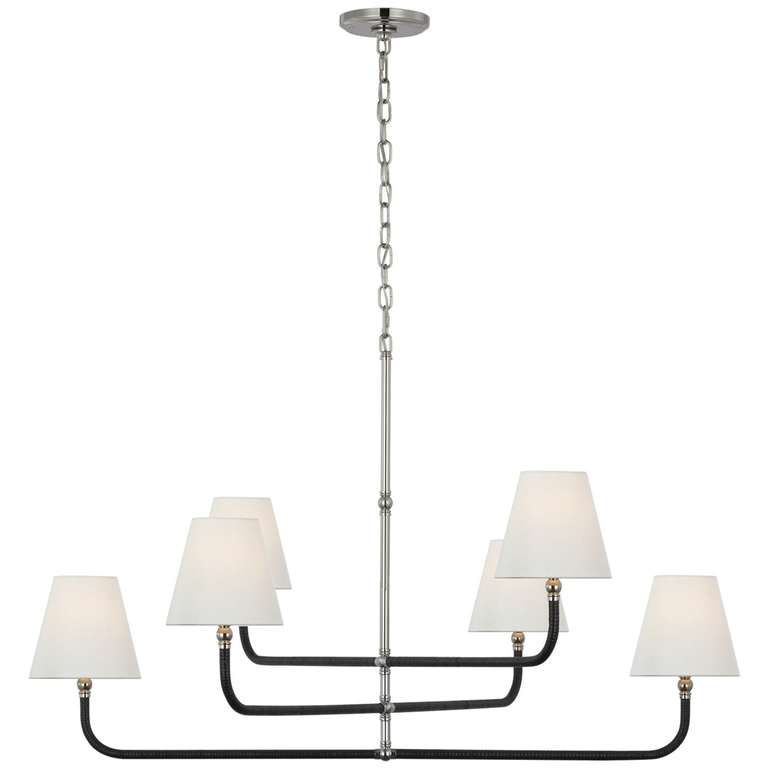 VISUAL COMFORT SIGNATURE, BASDEN THREE TIER CHANDELIER, CHANDELIER LIGHT