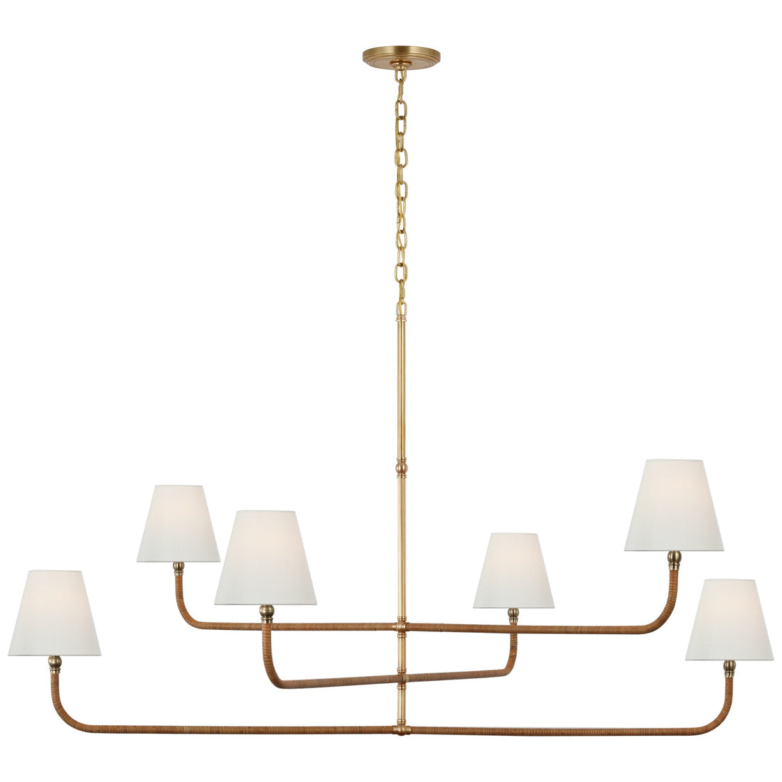 VISUAL COMFORT SIGNATURE, BASDEN GRANDE THREE TIER CHANDELIER, CHANDELIER LIGHT