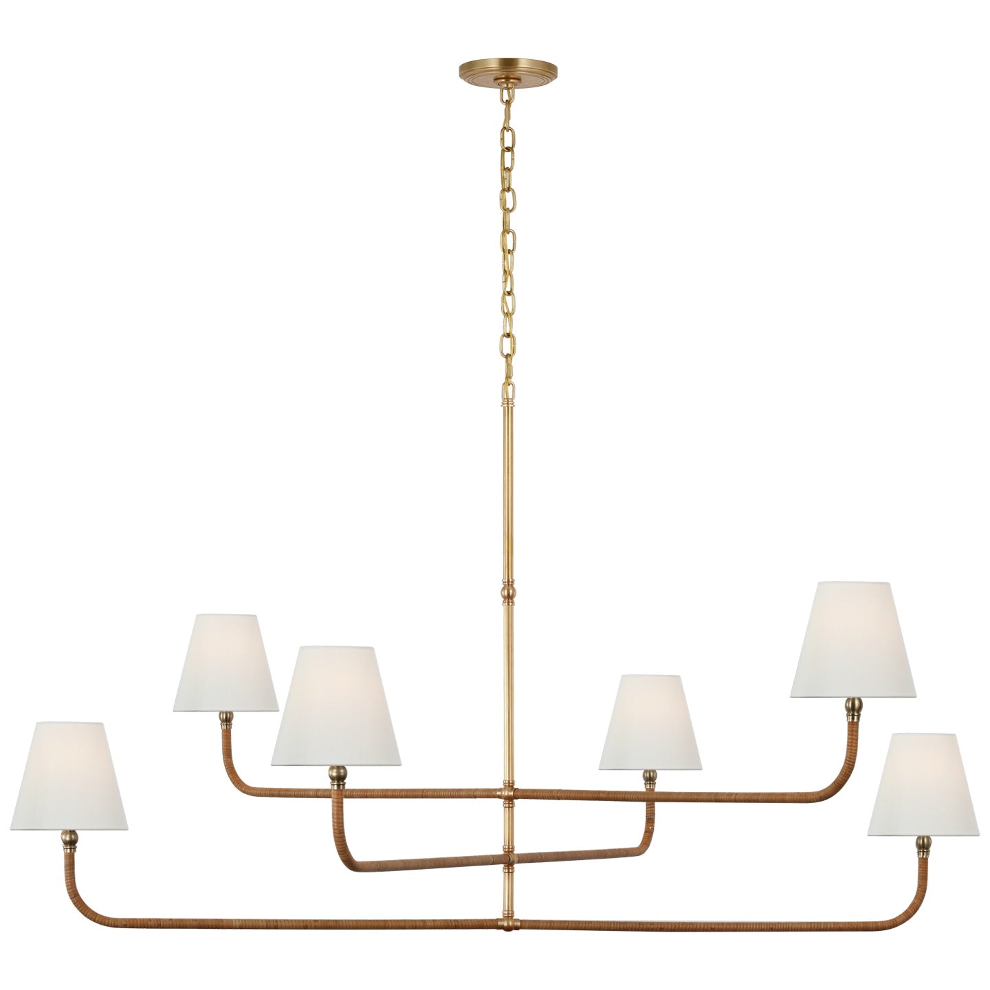 VISUAL COMFORT SIGNATURE, BASDEN GRANDE THREE TIER CHANDELIER, CHANDELIER LIGHT