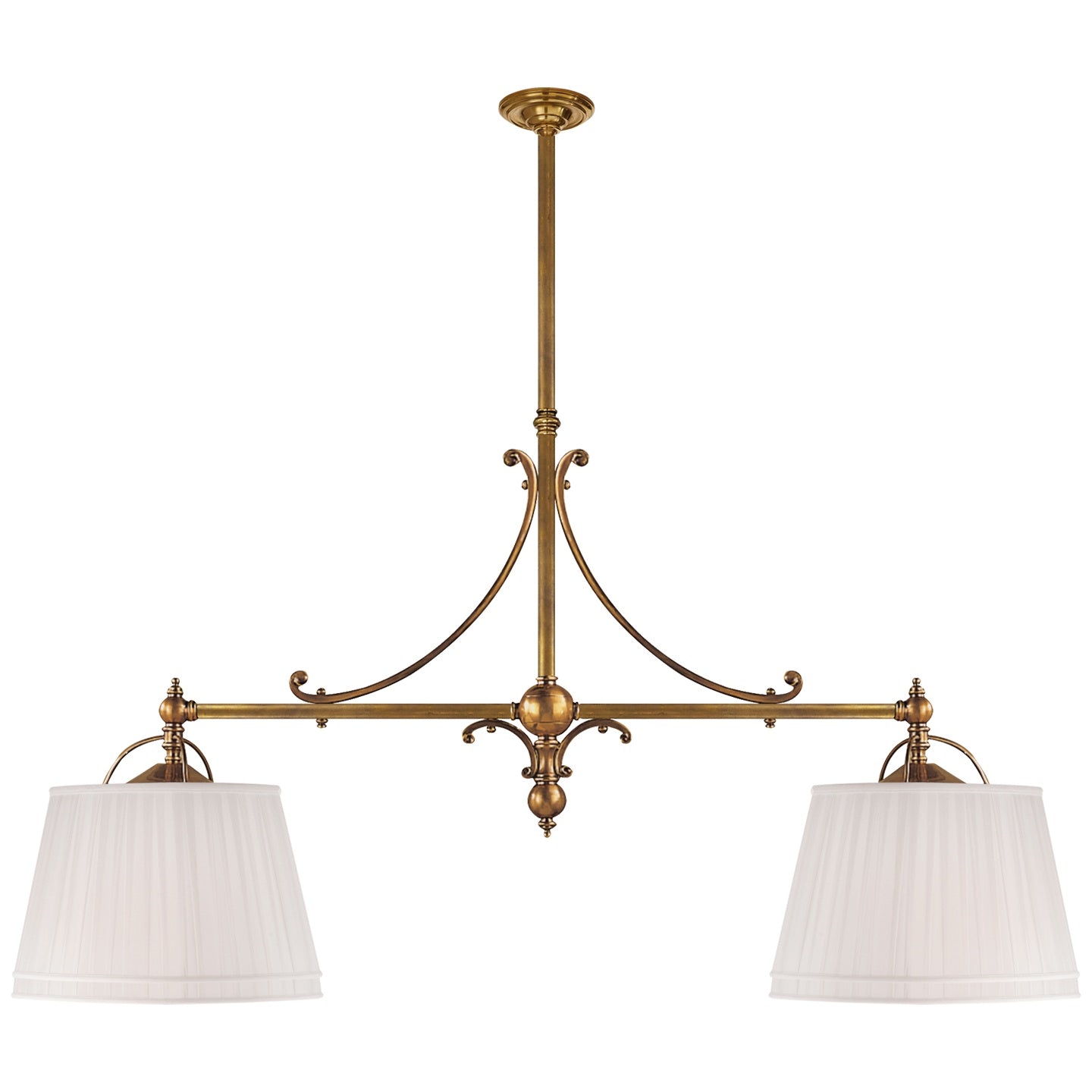 VISUAL COMFORT SIGNATURE, SLOANE DOUBLE SHOP PENDANT, PENDANT LIGHT