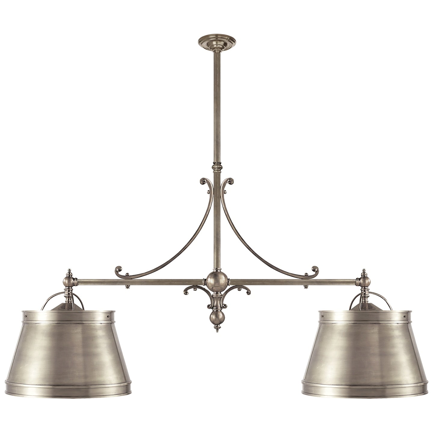 VISUAL COMFORT SIGNATURE, SLOANE DOUBLE SHOP PENDANT, PENDANT LIGHT