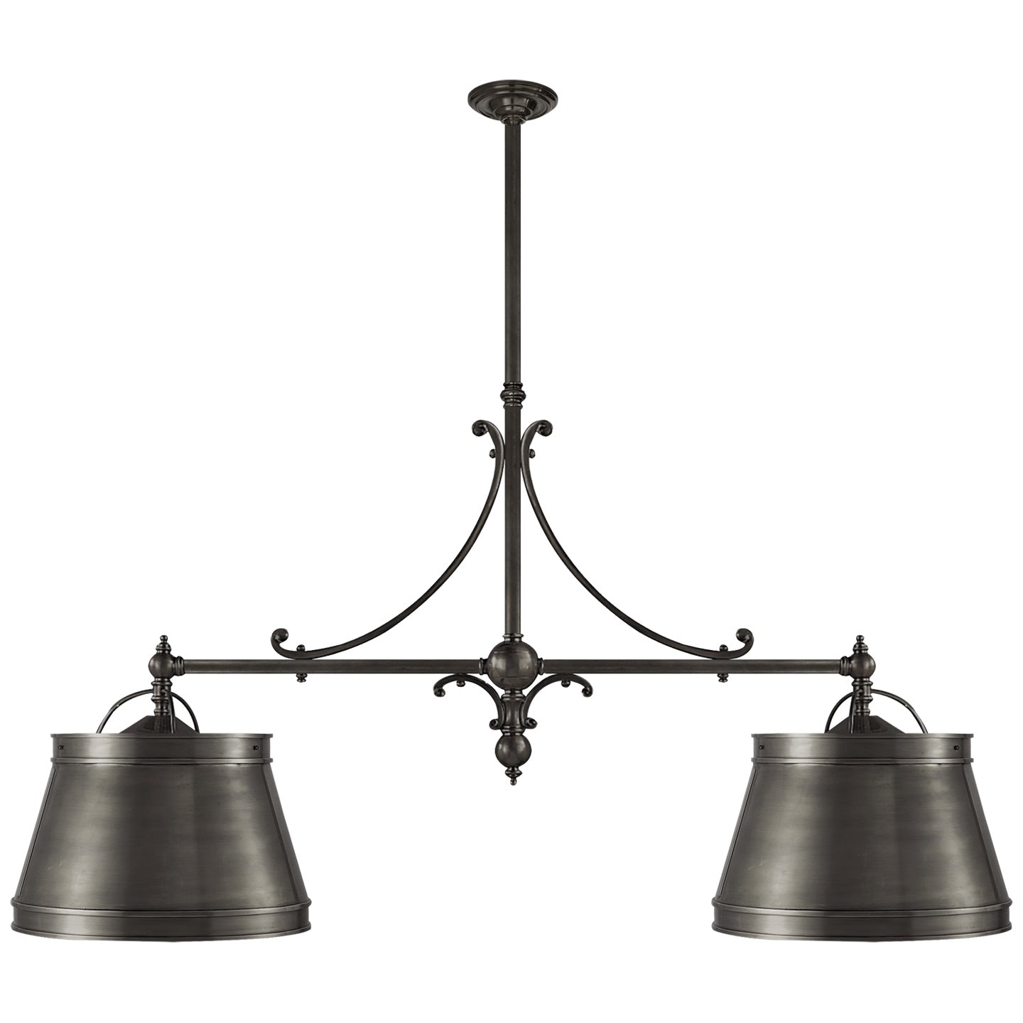 VISUAL COMFORT SIGNATURE, SLOANE DOUBLE SHOP PENDANT, PENDANT LIGHT