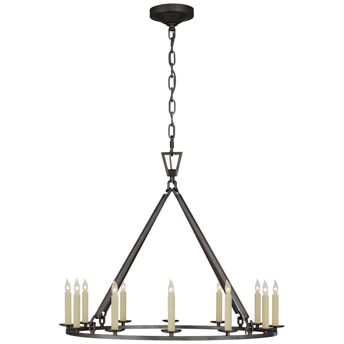 VISUAL COMFORT SIGNATURE, DARLANA RING CHANDELIER, CHANDELIER LIGHT