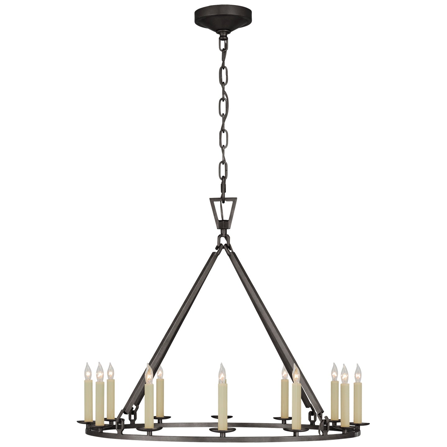 VISUAL COMFORT SIGNATURE, DARLANA RING CHANDELIER, CHANDELIER LIGHT