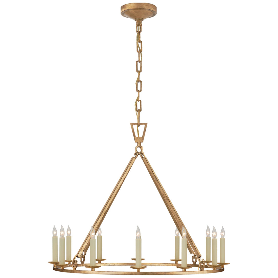 VISUAL COMFORT SIGNATURE, DARLANA RING CHANDELIER, CHANDELIER LIGHT