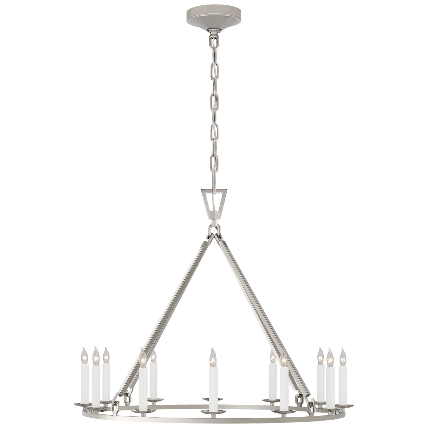 VISUAL COMFORT SIGNATURE, DARLANA RING CHANDELIER, CHANDELIER LIGHT