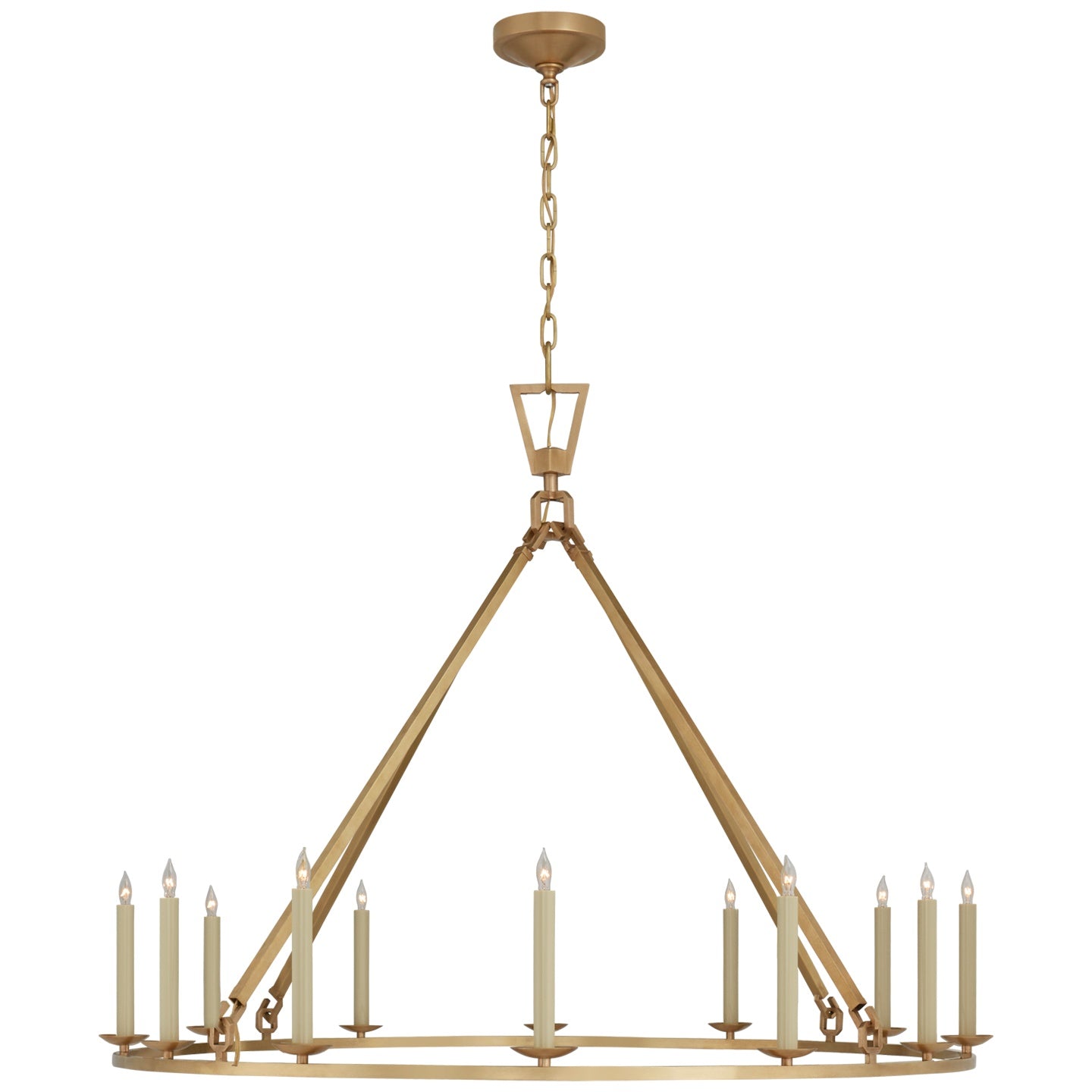 VISUAL COMFORT SIGNATURE, DARLANA RING CHANDELIER, CHANDELIER LIGHT