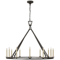 VISUAL COMFORT SIGNATURE, DARLANA RING CHANDELIER, CHANDELIER LIGHT