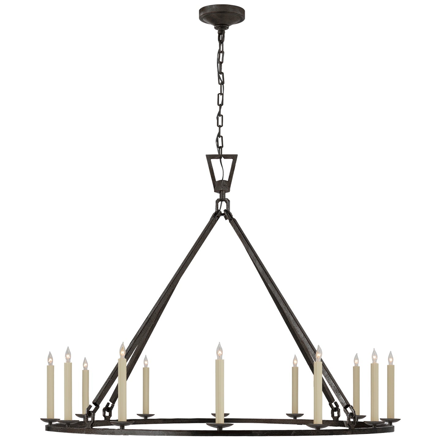 VISUAL COMFORT SIGNATURE, DARLANA RING CHANDELIER, CHANDELIER LIGHT
