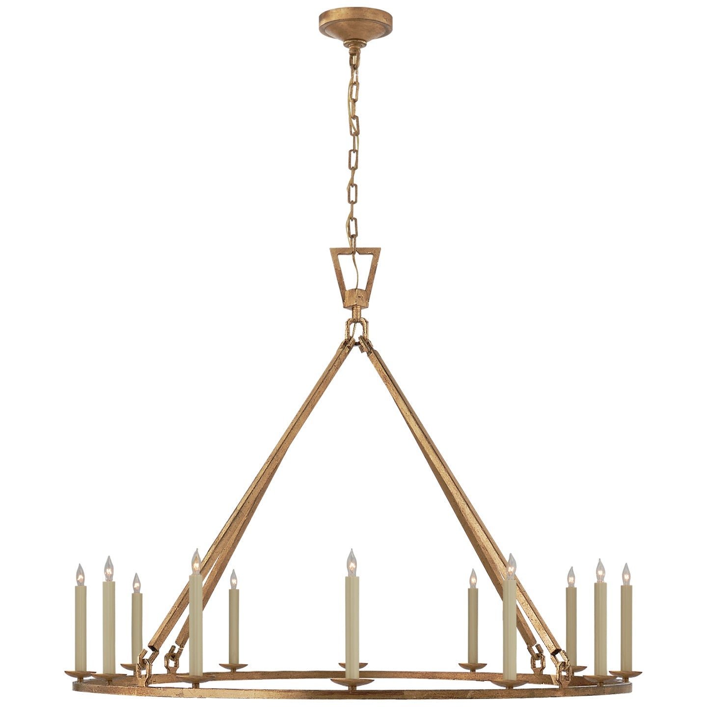 VISUAL COMFORT SIGNATURE, DARLANA RING CHANDELIER, CHANDELIER LIGHT
