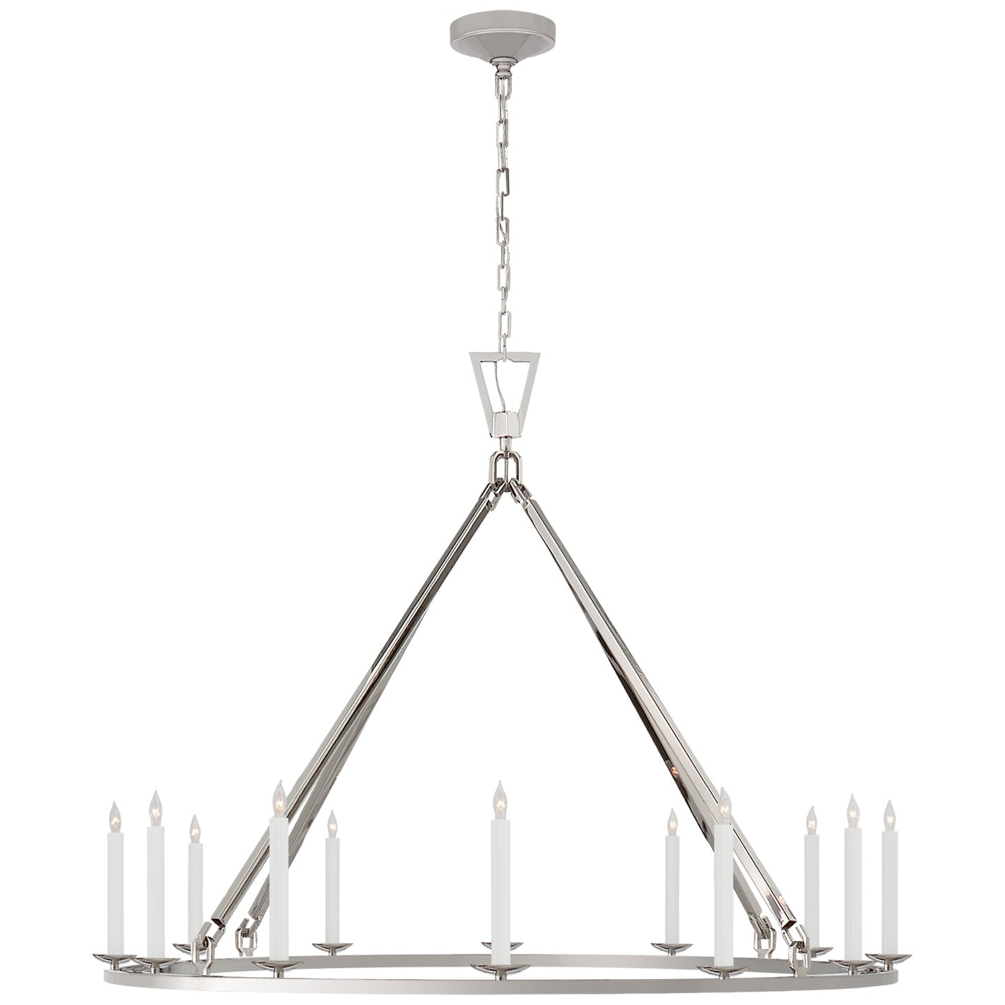 VISUAL COMFORT SIGNATURE, DARLANA RING CHANDELIER, CHANDELIER LIGHT