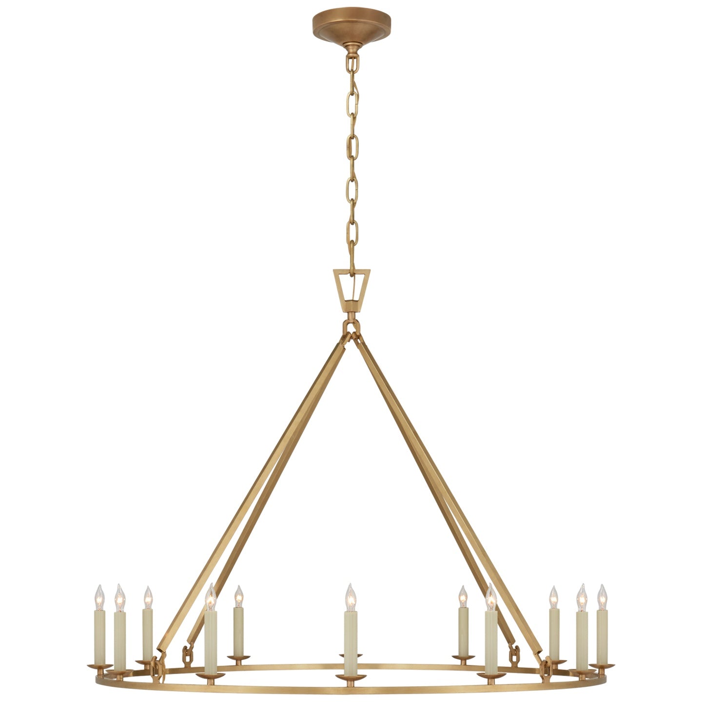 VISUAL COMFORT SIGNATURE, DARLANA RING CHANDELIER, CHANDELIER LIGHT