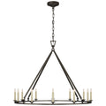 VISUAL COMFORT SIGNATURE, DARLANA RING CHANDELIER, CHANDELIER LIGHT