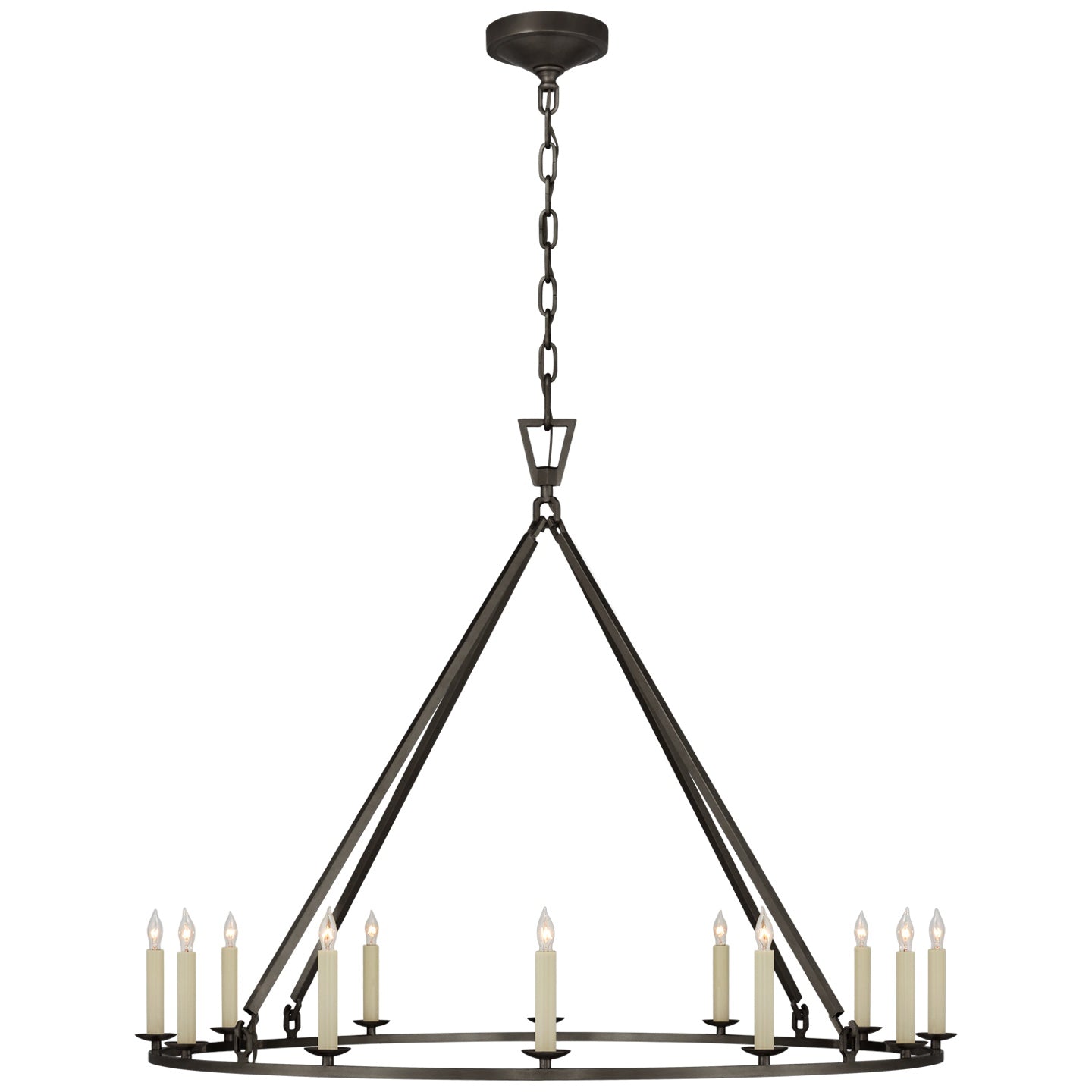 VISUAL COMFORT SIGNATURE, DARLANA RING CHANDELIER, CHANDELIER LIGHT