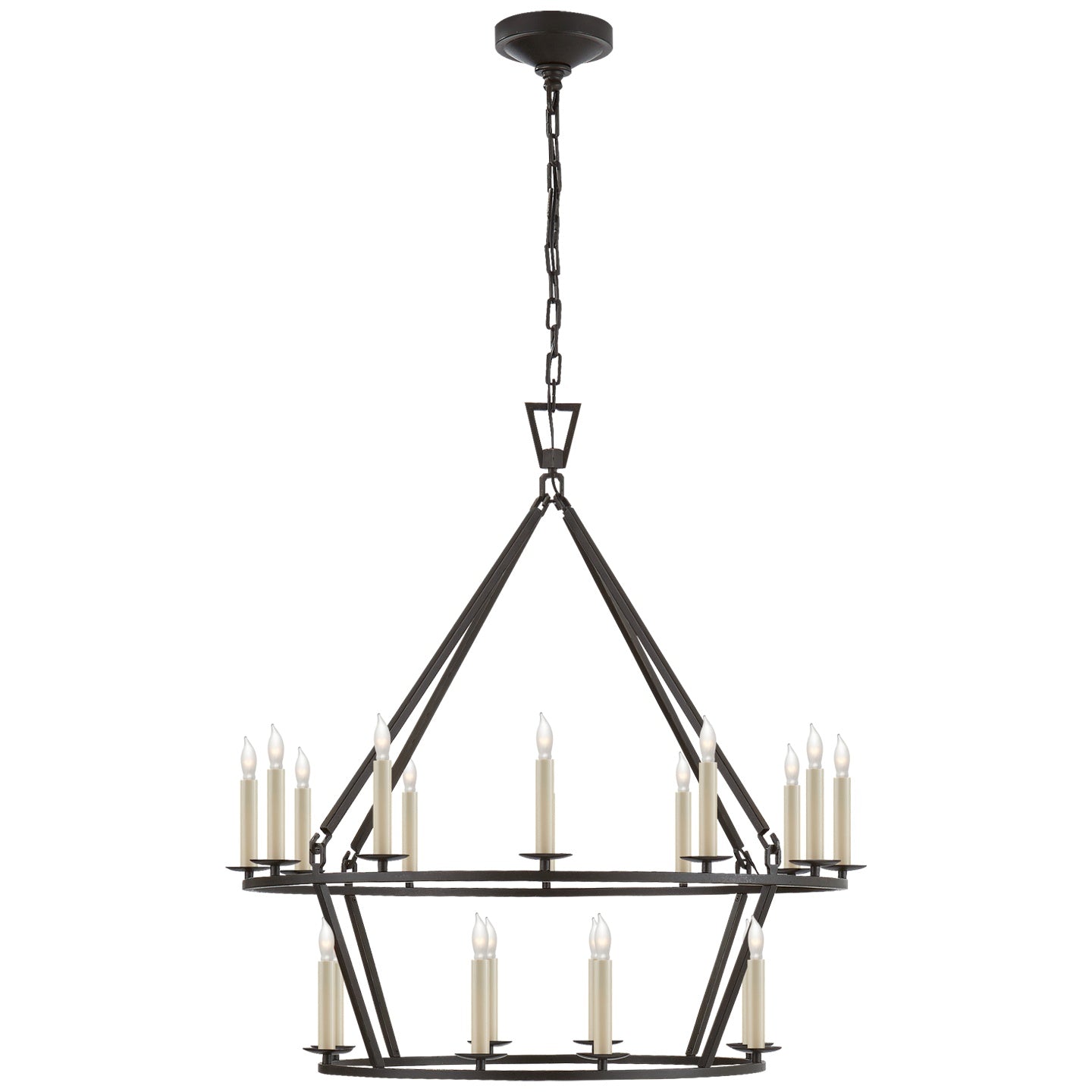 VISUAL COMFORT SIGNATURE, DARLANA CHANDELIER, CHANDELIER LIGHT