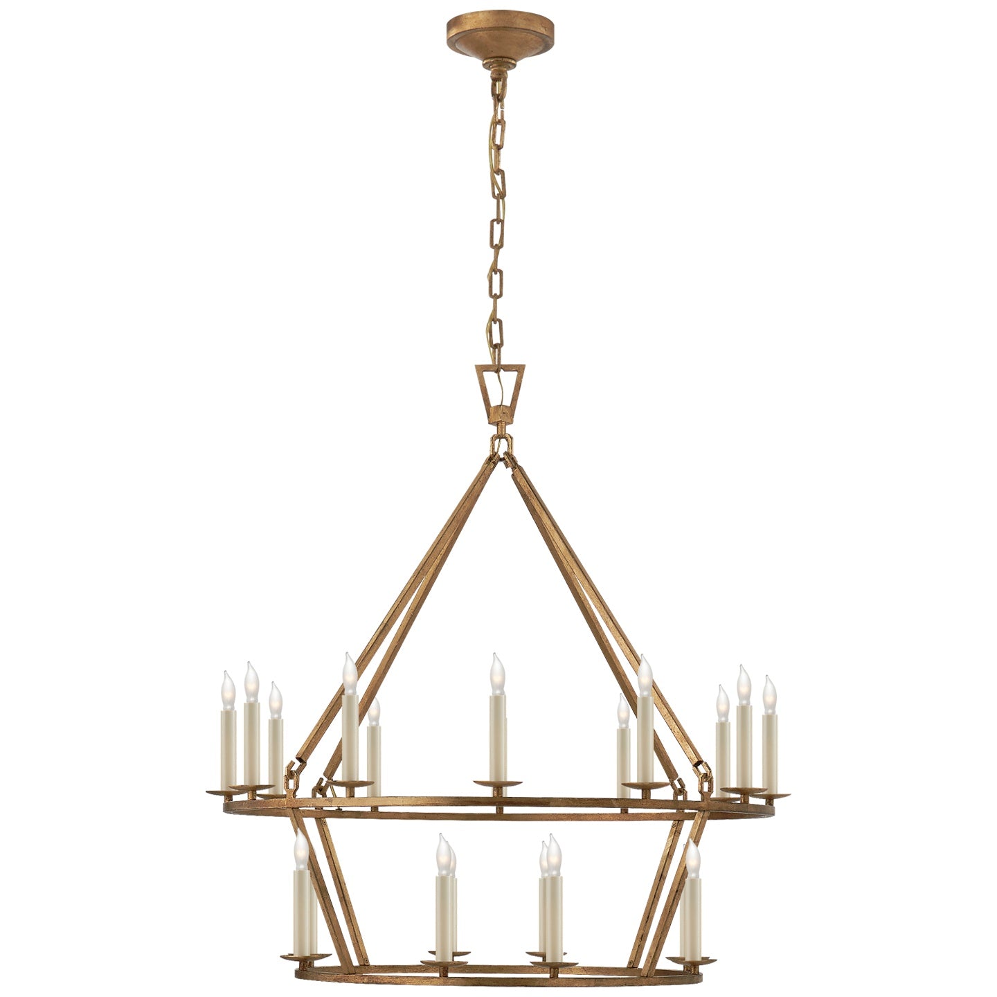 VISUAL COMFORT SIGNATURE, DARLANA CHANDELIER, CHANDELIER LIGHT