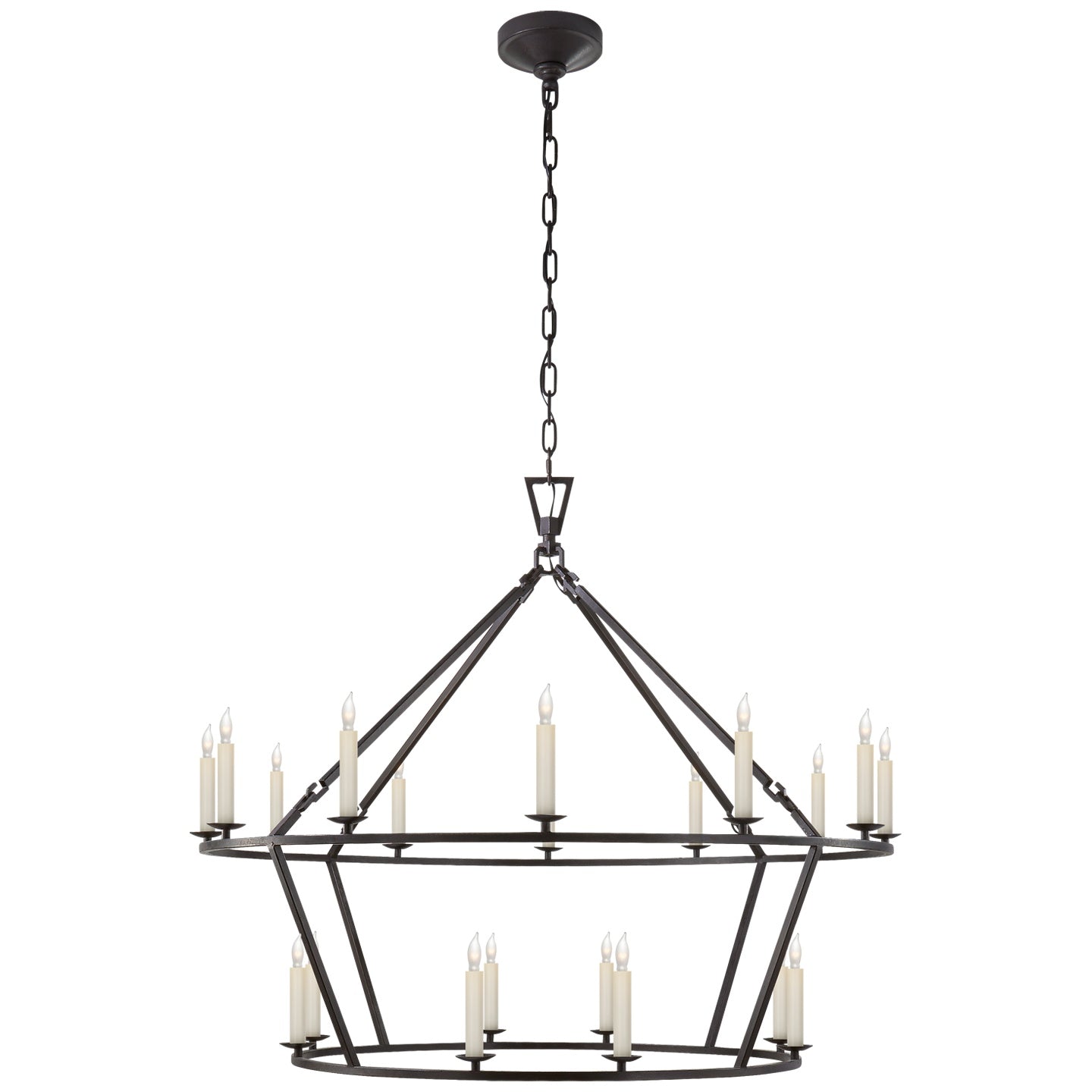 VISUAL COMFORT SIGNATURE, DARLANA RING CHANDELIER, CHANDELIER LIGHT