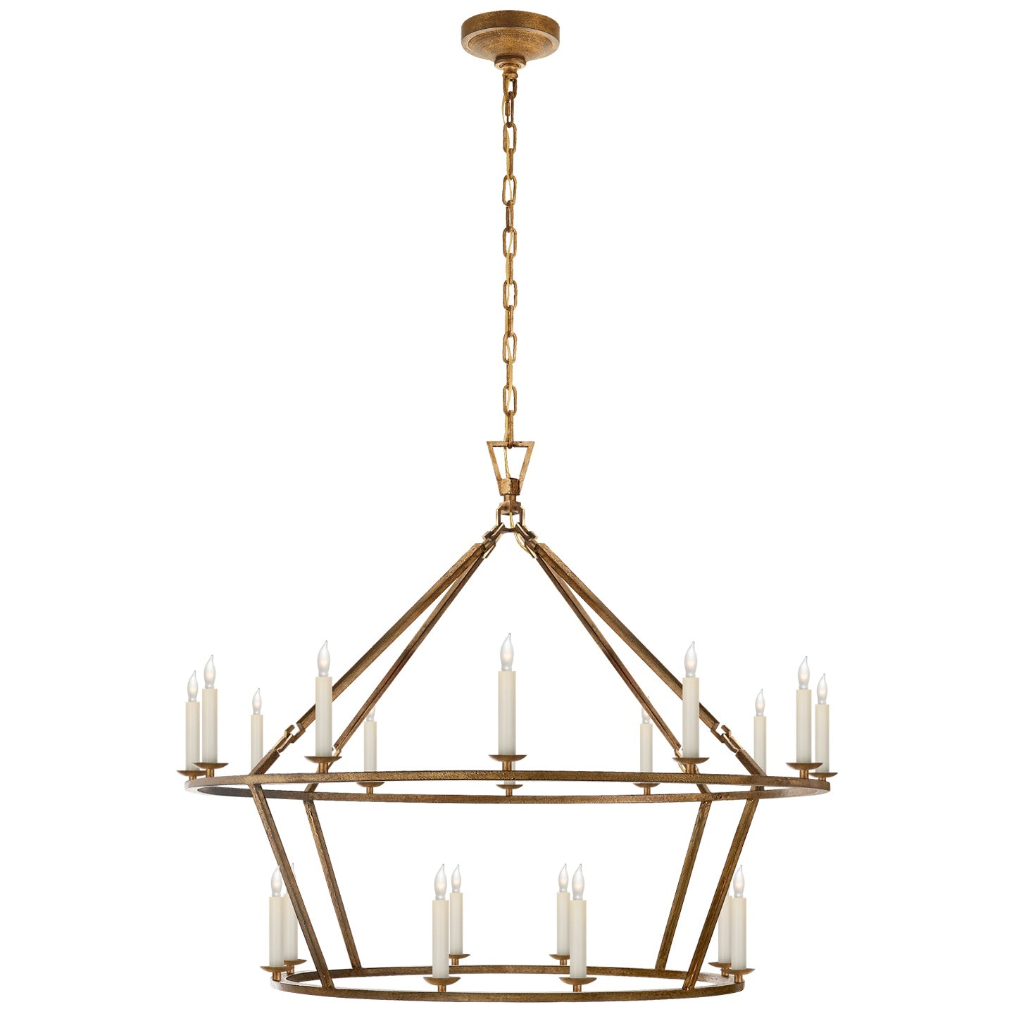 VISUAL COMFORT SIGNATURE, DARLANA RING CHANDELIER, CHANDELIER LIGHT
