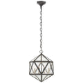 VISUAL COMFORT SIGNATURE, ZENO 18 FACET HEDRON LANTERN, LANTERN CEILING LIGHT
