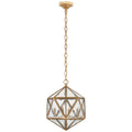 VISUAL COMFORT SIGNATURE, ZENO 18 FACET HEDRON LANTERN, LANTERN CEILING LIGHT